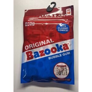 Mens Medium 31-33 Bazooka Bubble Gum SWAG Boxer Briefs One Pair Christmas‎ Gift